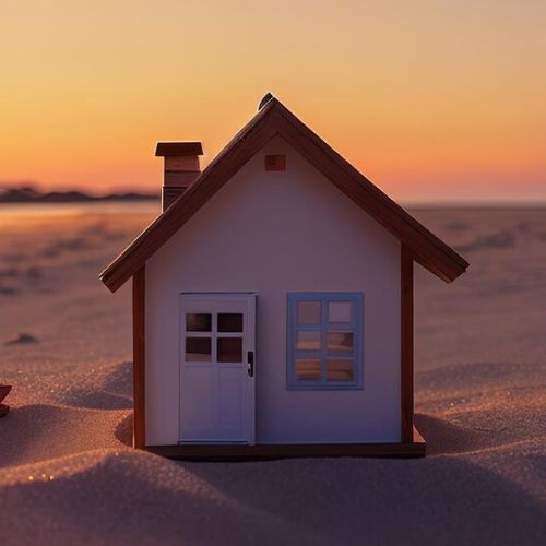 בית מניטורי על חוף הים בראשון לציון